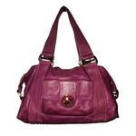 Michael Kors * Red Leather Shoulder Bag Purse Pebbled Leather Quiet Luxury Photo 0