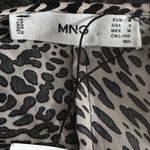 Mango Women's Size 6 Animal Print Long Sleeve Maxi Dress Cheetah Leopard Print Photo 10