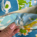 Vintage Blue Yellow White Floral A Photo 7