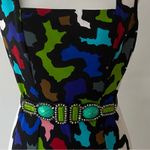 Joseph Ribkoff Vintage Cocktail Dress 10 Y2K Medium Party Dress Boho RARE Jewel Photo 6