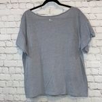 Victoria's Secret 🎓VS Gray Pajama Tee Shirt with Silver Sequins Angel Photo 2