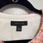 Ann Taylor NWT Tweed Cardigan Jacket in Orange and Pink - Size 6 Photo 4