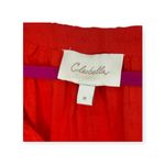 Cleobella š’€ Rylan Tie Neck Sleeve Poet Blouse š’€Cherry š’€Medium š’€ Organic Cotton Photo 6