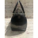 Black Gold Glitter Jelly Candy Handbag Purse Satchel Bling Glossy Rubber Shimmer Photo 2