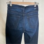 Mother The Mid Rise Dazzler Ankle jeans Now or Never 26 Blue Photo 9