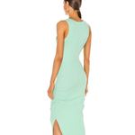 Michael Stars New.  pale mint green midi dress with slit. Normally $119 Photo 5
