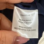 Knot Sisters Navy Blue Sleeveless Top Photo 5