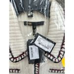 Maje NEW NWT Contrasting Ribbed Crop Cardigan size 3 / L Photo 7