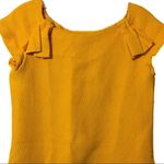 Moschino  AEFFE Spa yellow/orange dress bow detail size 42‎ Photo 1