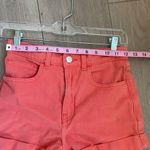 American Apparel High Rise Shorts watermelon coral boho beach size 25 womens Photo 5