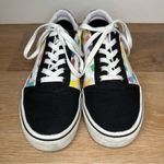 Vans Women’s Old Skool Rainbow Checkerboard Sneakers Photo 5