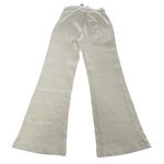 Twenty Montreal Pants Womens XS Ivory Flare Drawstring Corduroy Lounge Canada Photo 1