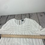 Torrid  White Eyelet & Lace Embroidered Hi-Lo Blouse size 1X Photo 13