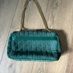 Brooks Brothers  Teal Quilted Shoulder Bag Photo 5