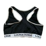 Lounge 2 for $30  Black Womens Sporty Yoga Sports Bra SZ L Photo 4