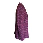 Diane Von Furstenberg DVF  NWT Bien Graphic Print Double Breasted Blazer Size 6 Photo 5