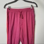 Sundry  raspberry pink jogger sweats stripe side panels sz 1 Photo 2
