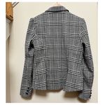 Maison d' Amelie Gingham Plaid One Button Pocket Blazer Size Medium Multiple Photo 6