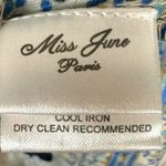 Miss June Floral Prairie Hi Lo Maxi Skirt Small Prairie Gypsy Western Bohemian Tan Photo 8