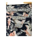 Juicy Couture  Pillow Talk Floral Love Black & Pink Floral Tunic Top Size Small Photo 2