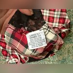 Vintage 90s Y2K Jaclyn Smith tartan plaid lace trim slip dress, size large Red Photo 6