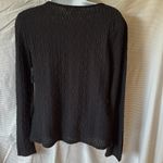 Treasure & Bond Textured-Knit Shimmer long sleeves Photo 3