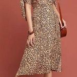 Faithfull the Brand Faithful the Brand Leopard Print midi dress EUC Photo 0