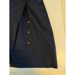 Brooks Brothers Safari Navy Blue Double Breasted Belted Shirtdress Size 4 career Photo 9