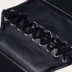 Corset Belt Alt Emo Goth Black Photo 2
