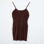 American Eagle American‎ Eagle Smocked Romper Brown Womens Size XS NWT Photo 6