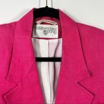 Vintage 1980’s blazer‎ in bright pink Photo 1