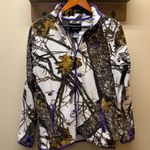 Mossy Oak Womens Camouflage Fleece Zip Up Jacket Photo 0