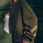 NWT Free People Movement All Star Buti Logo Pullover Ash Combo Size XL Photo 1