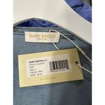 Ramy Brook  Ellis Lace Panel Denim Vest Blue Cotton Size 4 NWT Boho Waistcoat Photo 7