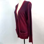 Anthropologie Coincidence & Chance Red/Bordeaux Cardigan Size M Photo 3