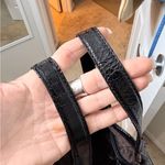 Cole Haan  Genevieve Weave Black Woven Leather Shoulder Bag Classic Photo 6