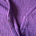 Ava & Viv  Long Balloon Sleeve Purple Midi Faux Wrap Dress Tie Front 3X 24/26 Photo 10