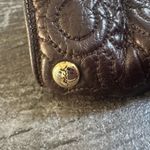 Coach cashmere lined Brown leather gloves 6 1/2 Womens Photo 2