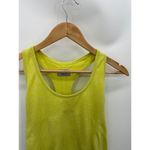 Athleta Fastest Track Yellow Racerback Active Tank Top Women's Size Large L Photo 3