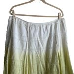 Ruby Rd Maxi Skirt Women 24W Yellow Gradient Tier Boho Chic Cowgirl Western Y2K Yellow Photo 10