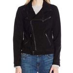 Liverpool Los Angelos Black Wash Denim Moto Biker Zip up Jacket Size XL Photo 0