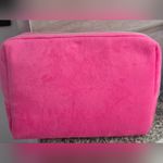 Juicy Couture  Fuchsia Cosmetic Bag with Silver Logo Photo 1