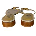 Tommy Bahama Sandals Womens 8M Tan Leather Flower Relaxology Open Toe‎ Summer Size 8 Photo 5