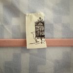 Anthropologie ANTHRO BIRD CAGE BLUE WHITE SLEEVELESS PRINT TANK BACK STYLE DRESS S Photo 4