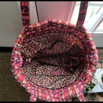 Vera Bradley Ionic Vera Tote Houndstooth Tweed Shoulder Bag Photo 3