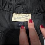 Universal Threads Universal Thread High Rise Tapered Pants, paper bag waist, charcoal black size 2 Photo 5