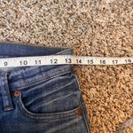 Madewell 9" High Rise Skinny Jeans Distressed Ripped Raw Hem Denim Womens Sz 26 Photo 3