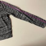 Ambiance Gray Casual Long Sleeve Boxy Cropped Shirt Size L Size L Photo 5