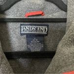 Lands' End Lands’ End Vintage Squall Brick Red and Fleece Jacket Photo 2