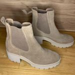 Dolce Vita Hawk H2O Waterproof Chelsea Boot in Mushroom Suede Photo 1